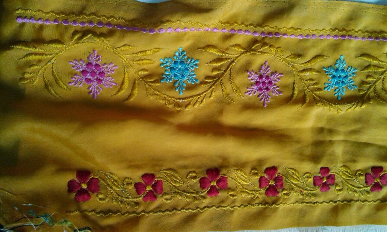 Embroidery Designs For Saree And Dress Embroidery Designs For Saree