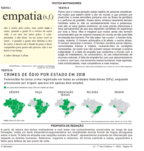 Imagem de pessoas em situação de conflito