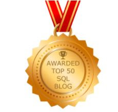 My Blog is ranked amongst the Top 50 SQL blogs worldwide..