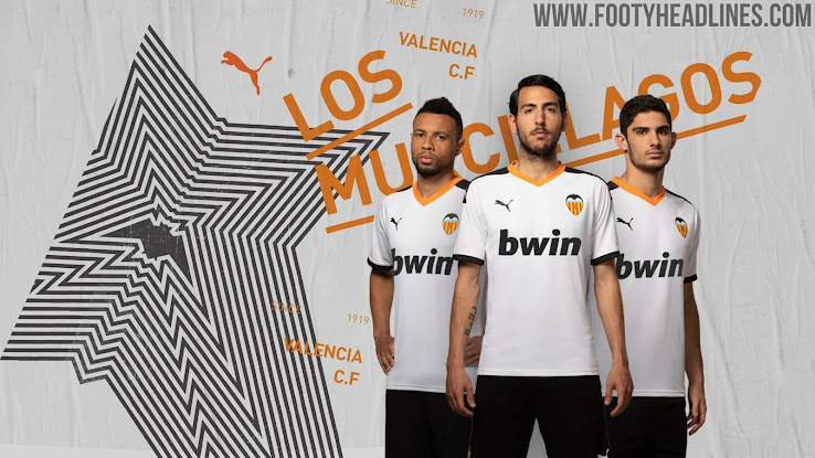 Valencia 19-20 Home & Away Kits Released - Footy Headlines