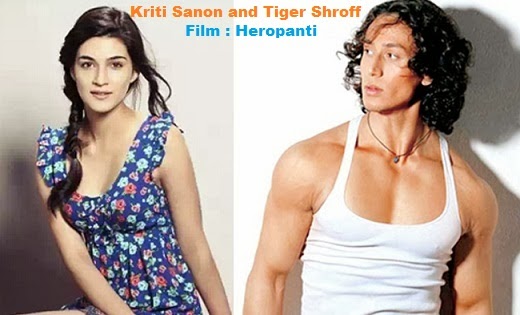 Complete cast and crew of Heropanti (2014) bollywood hindi movie wiki, poster, Trailer, music list - Tiger Shroff, Kriti Sanon