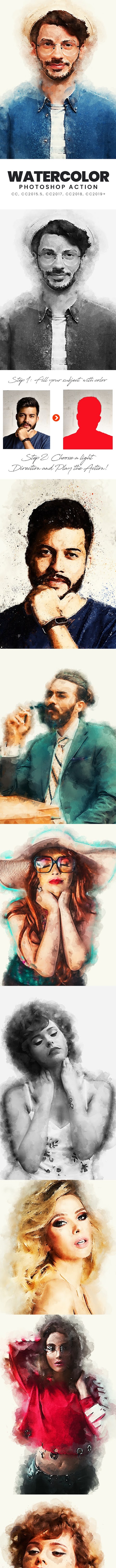 GraphicRiver - Watercolor Photoshop Action 33396288 2 preview%2B%25286%2529