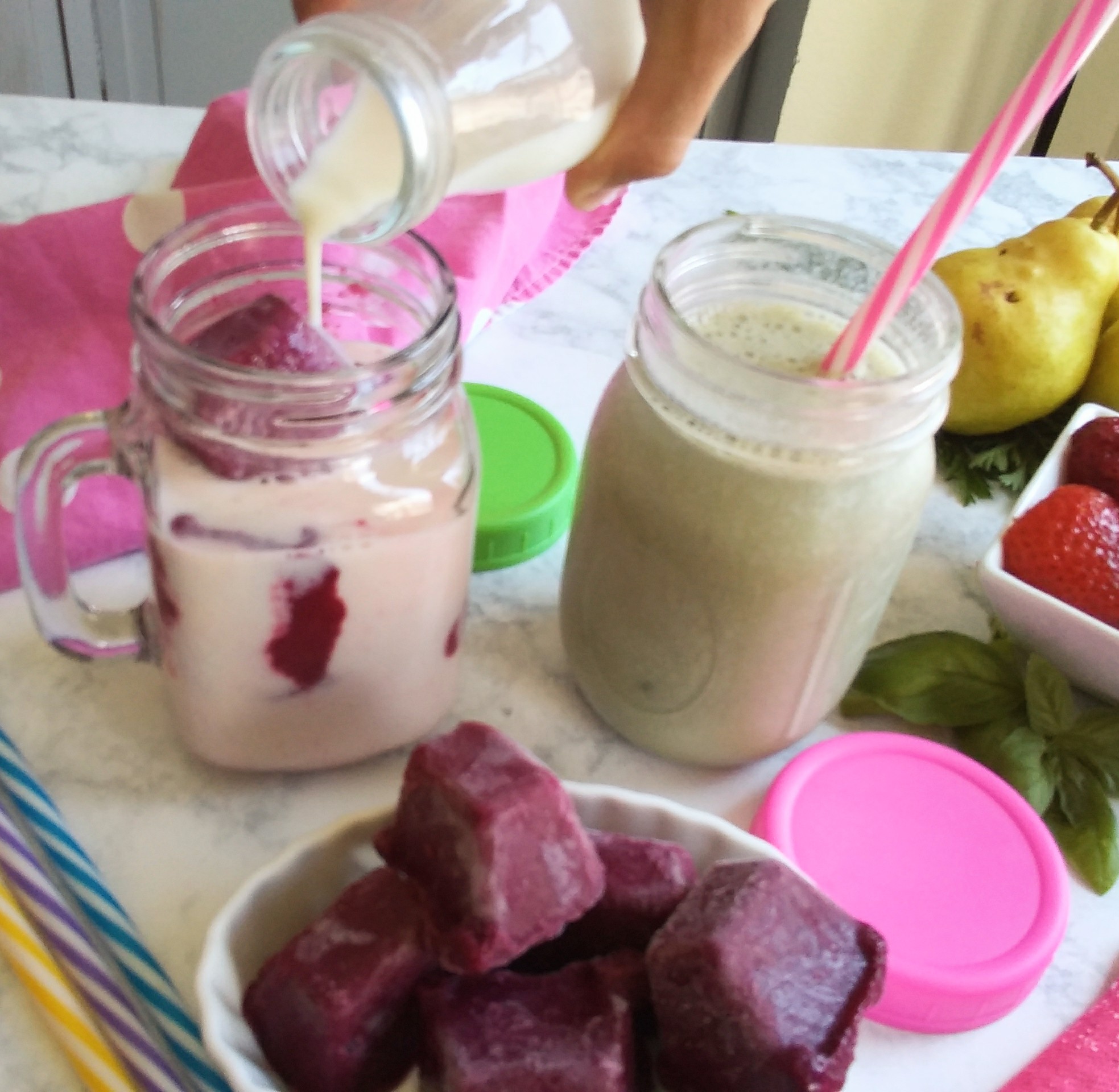 Blender Free Superfood Smoothie Cubes ideas