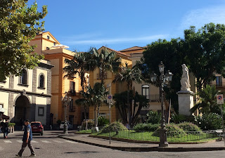Piazza Sant'Antonino is an elegant square in Sorrento