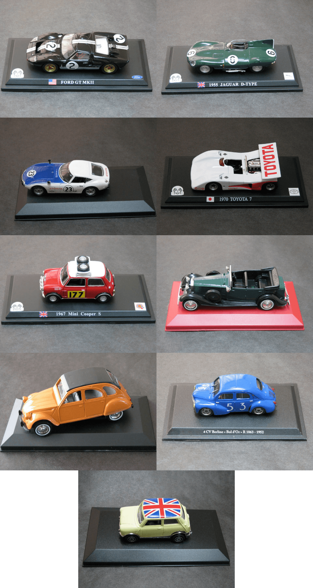 coleccion coches de epoca 1:43 riguse