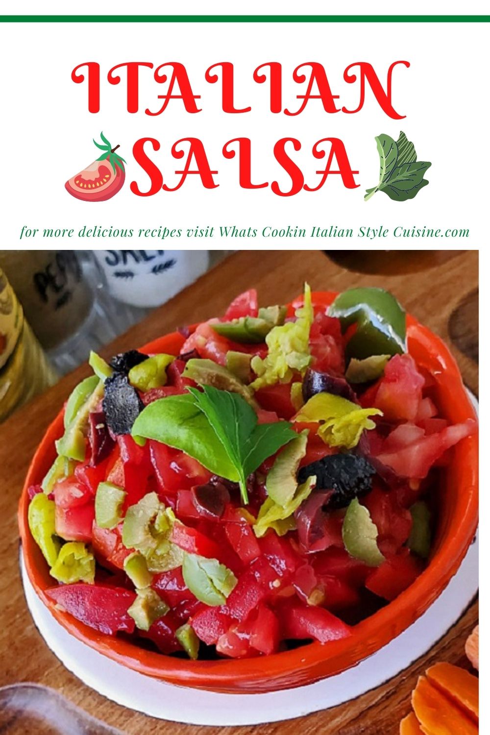 Italian Salsa What's Cookin' Italian Style Cuisine