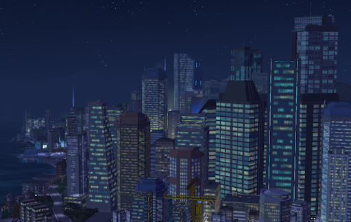 Kto by nie pokochał San Myshuno nocą?