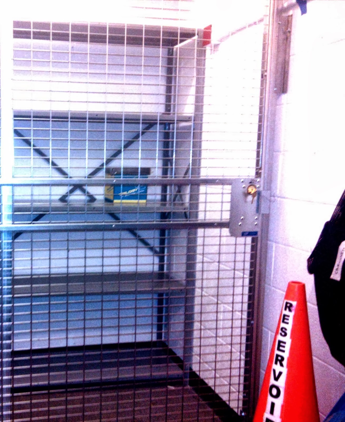 Security Cage Lockable Liquor Storage Dandk Organizer