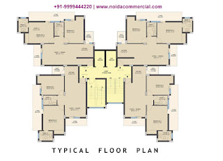 NX One Noida Extension Floor Plan