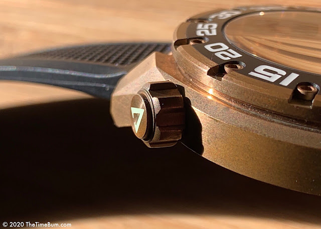 Advisor SUPA Diver bronze crown