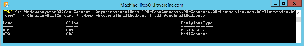 Technical Deep Dive Contacts Not Appearing In Global Address List convert Contacts To Mail Contacts
