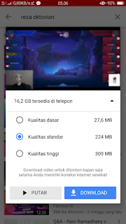 cara menyimpan video youtube di android