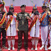 Danmenarmed 1/PY/2-Kostrad Menghadiri Upacara Peringatan HUT Kota Batu