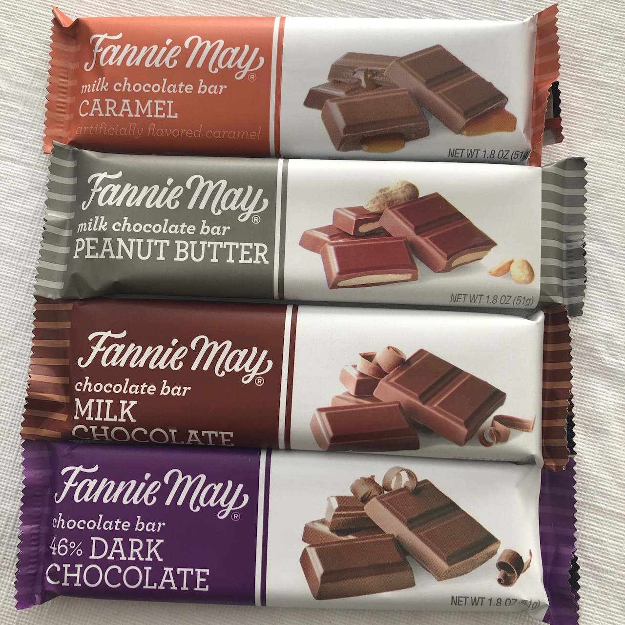 Fannie May Candy Bars to Share