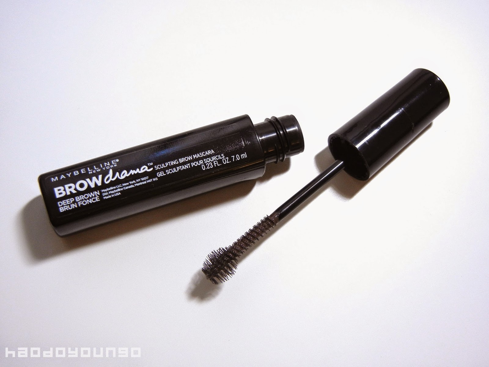 Review & Swatches: Maybelline Brow Drama Sculpting Brow Deep Brown haodoyoungo