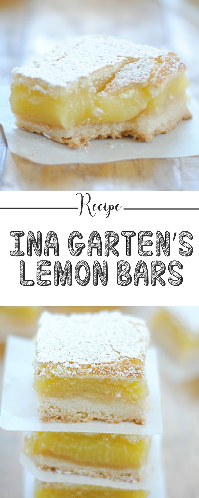 Recipe Ina Garten’s Lemon Bars bars cookies All Recipe