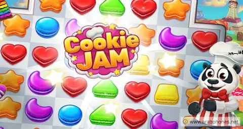 تحميل لعبة Cookie Jam مهكرة لهواتف Android - آخر اصدار