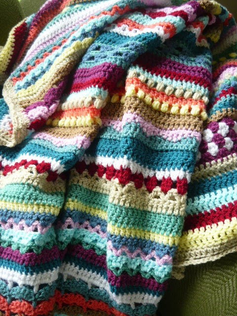 Spice of Life Crochet Blanket......