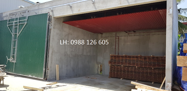 lò sấy gỗ 60m3