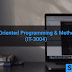 Object Oriented Programming & Methodology (IT-3004)