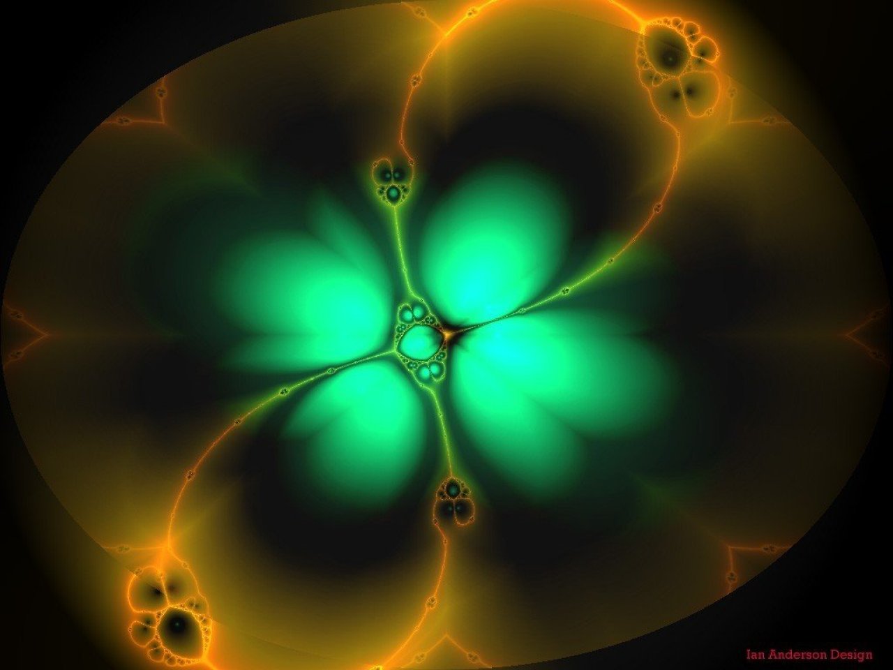 Gambar Abstrak 3D