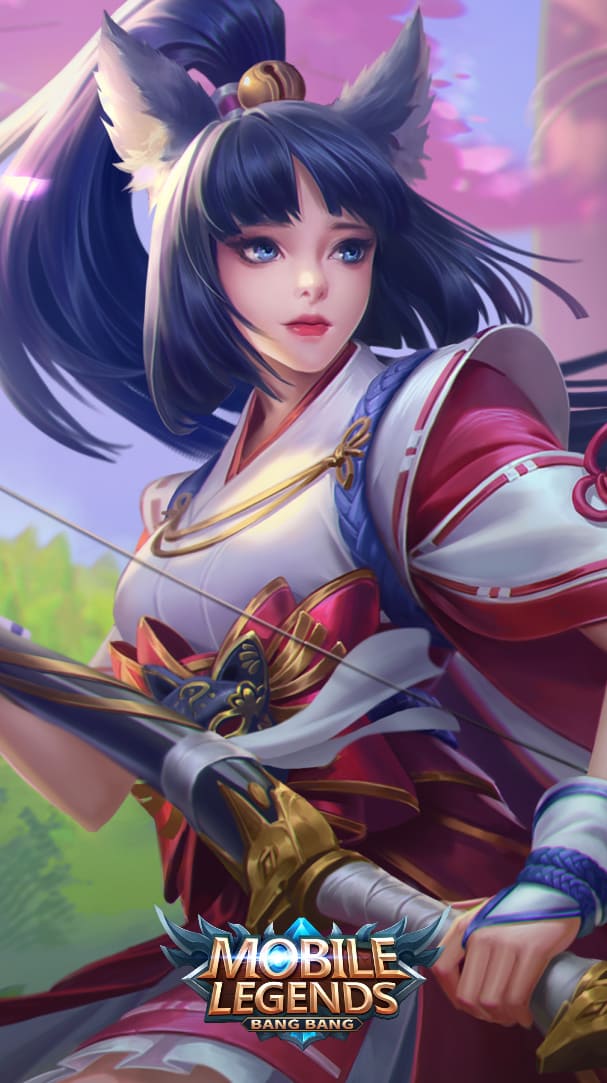 Wallpaper Miya Suzuhime Skin Mobile Legends HD for Android and iOSa