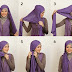 Hijab Kebaya Warna Ungu