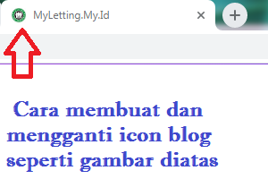 Cara membuat favicon blog dengan mudah