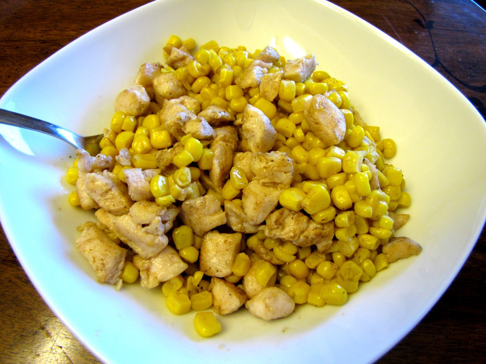 gaga in the kitchen: Corn with Chicken