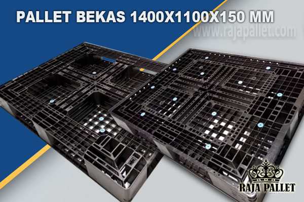 Jual Pallet Plastik Bekas Berkualitas 1400x1100x150 mm