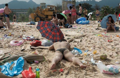 Pantai Penuh Sampah Jadi Obyek Wisata