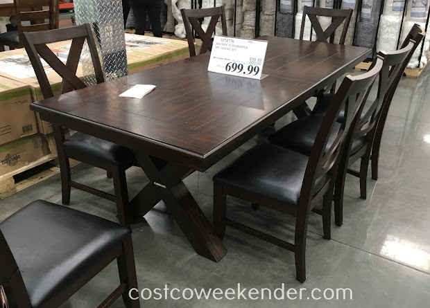 Costco Dining Table And Chairs Casters Vtwctr
