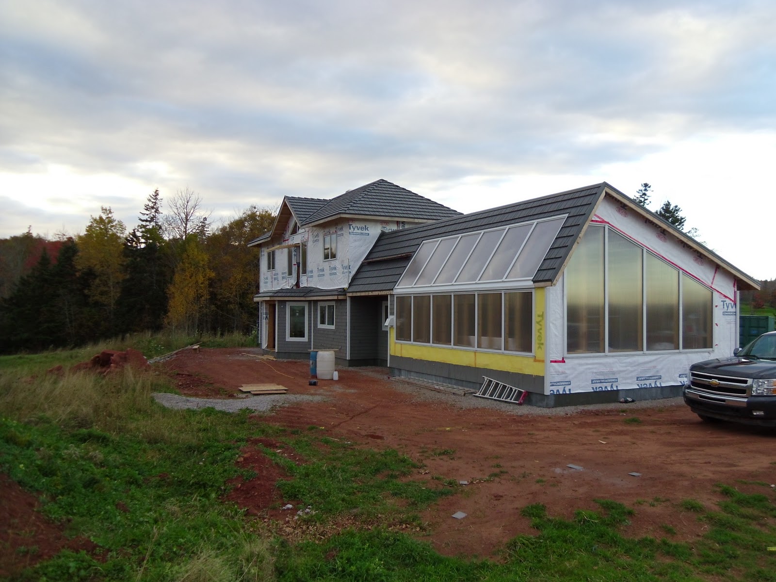 PEI ECO PLUS LIVING PROJECT Still siding, Plumbing, Electrical and