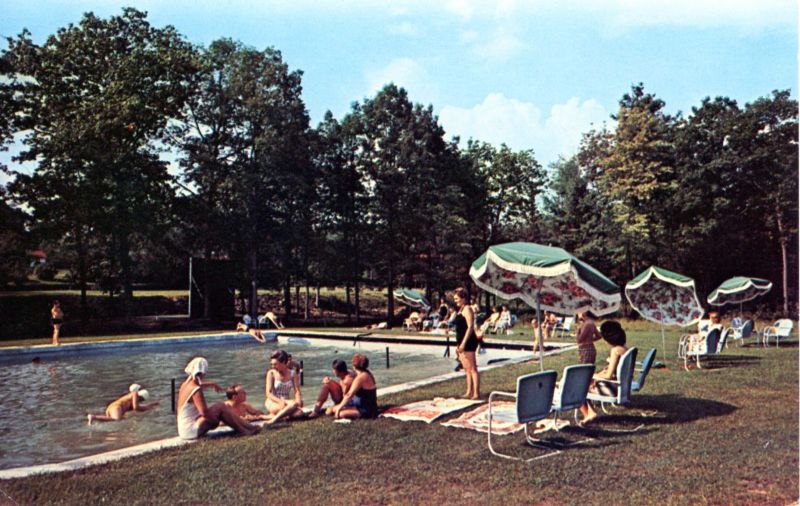 35 Amazing Postcards Capture Swimming Pools of New York in the 1950s and ’60s Vintage Everyday