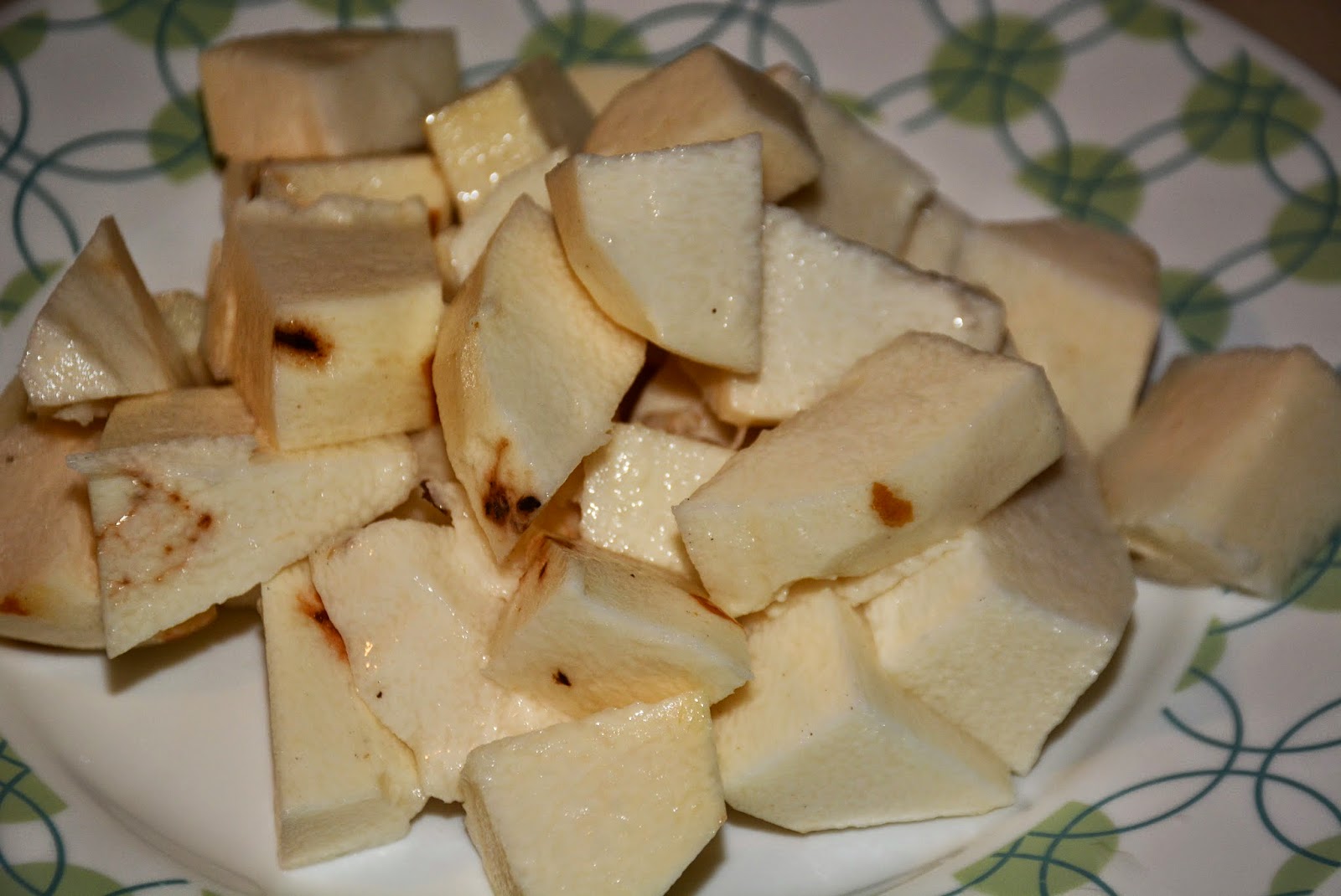 Nepali Tummy!!: Gundruk (Shinki)-Tarul (Yam) ko Tarkari :)