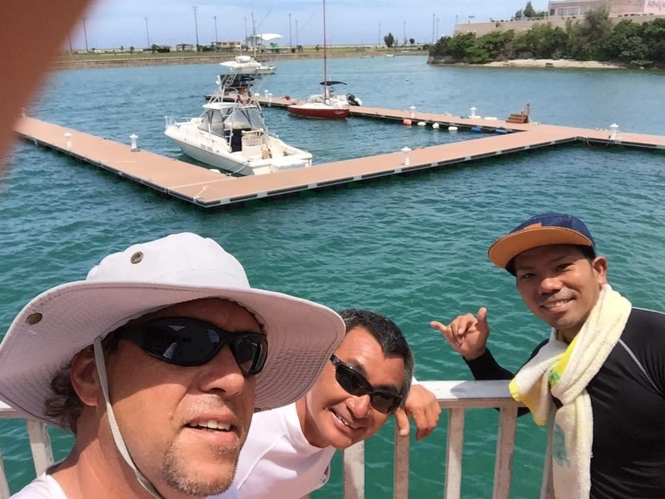 Sailing Scarlette to Kadena Marina