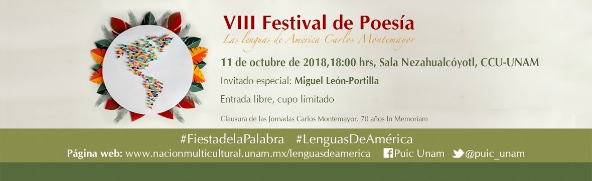 Festival de Poesía: Las Lenguas de América