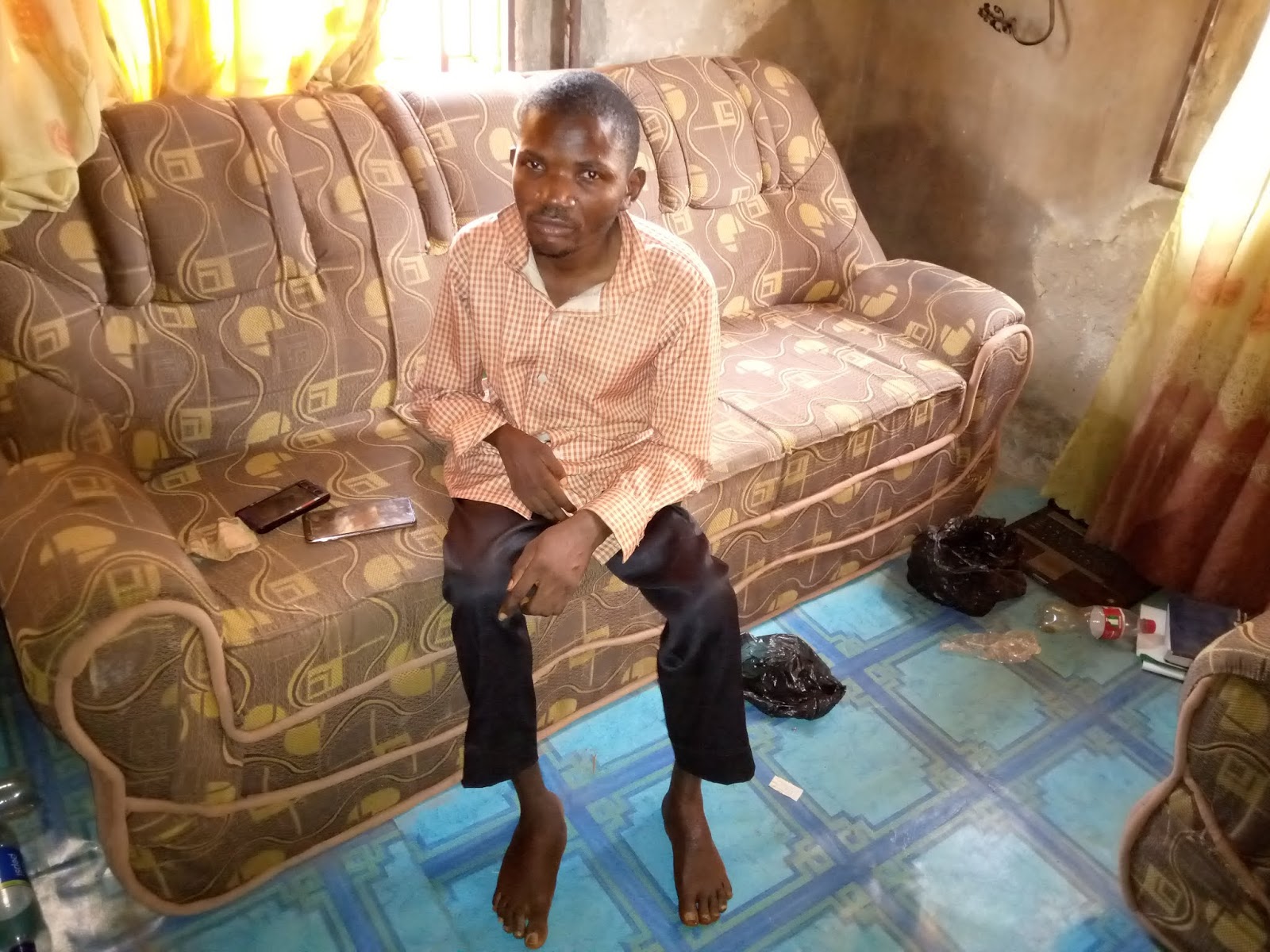 MEET 34YEAROLD PHYSICALLY CHALLENGED MAN WHOSE DISABILITY DOES NOT