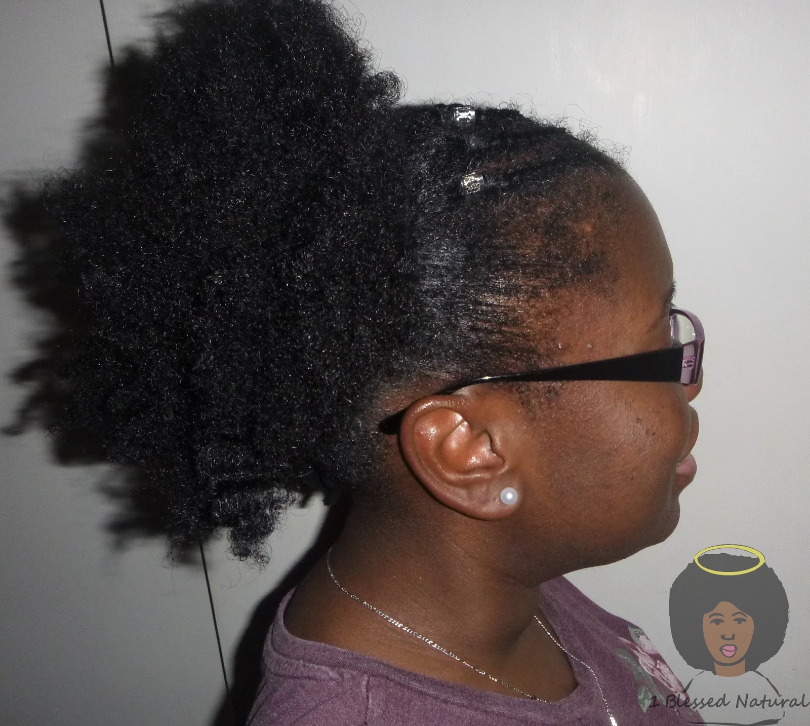 The Results Of My Twist Out Using Banana Clips
