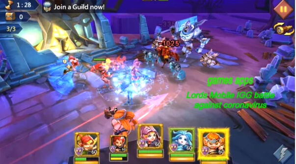 Games Apps Lords Mobile Igg Battle Against Coronavirus Games