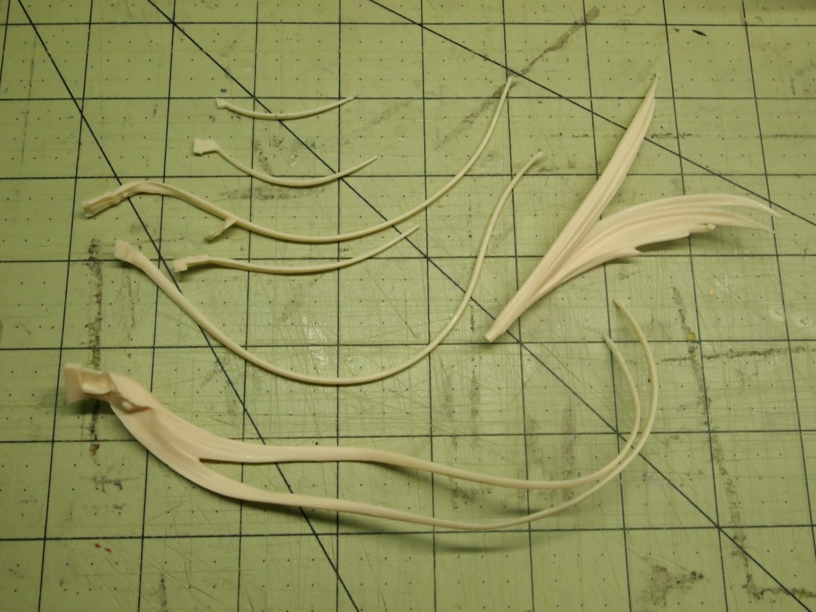 Arashi no Kumo: Resin Kit: 1/6 Kanu Unchou on Knees - Unboxing and Dryfit