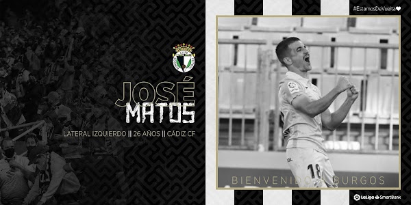 Oficial: Burgos CF, firma José Matos