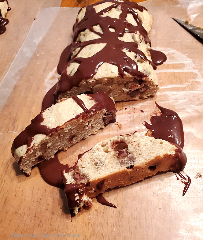Banana Chocolate Chip Biscotti What's Cookin' Italian Style Cuisine