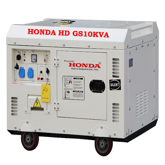 Máy Phát Điện Honda Chạy Dầu GS 10KVA 1PHASE