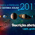 Inscrições para o Curso à distância do Observatório Nacional 2017: Sistema Solar