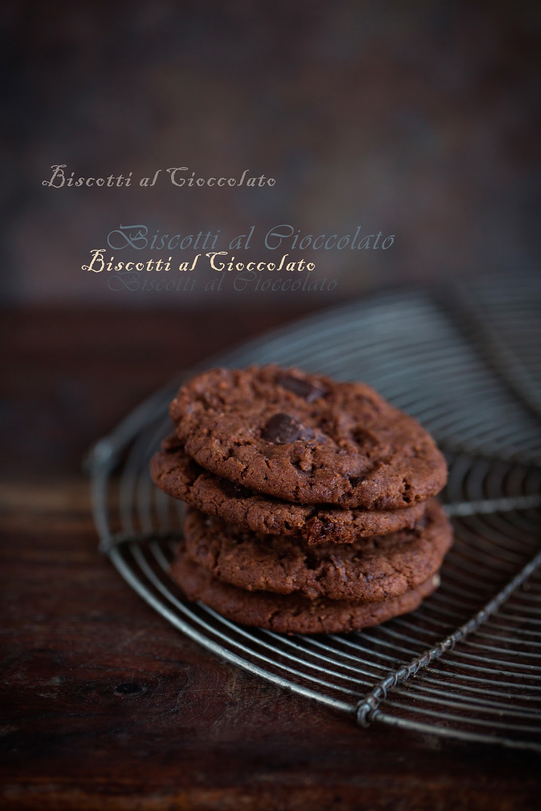 Biscotti al Cioccolato / menta e liquirizia