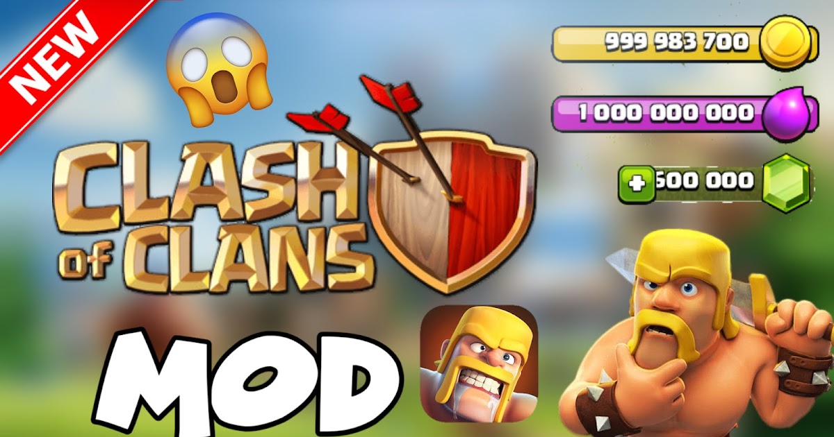 Clash Of Clan Mod Apk 2021 Unlimited Gold ⭐, Elixir 💜, Gems 💎 Mod Apk 🤩