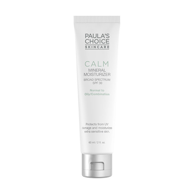 kem chong nang paula's choice cho da mun CALM Redness Relief Spf 30 Mineral Moisturizer For Normal To Oily Skin
