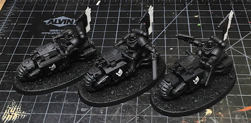 Ravenwing Outriders Dark Angels - Commission Peinture Space Wolves | Warhammer 40k