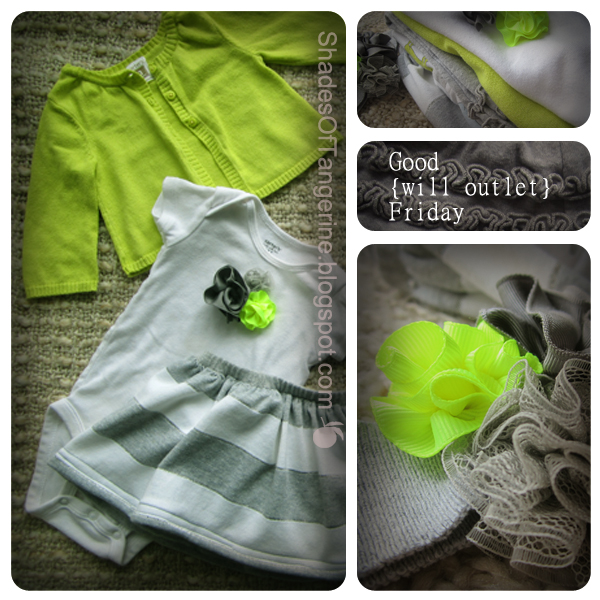 Shades Of Tangerine Good{will outlet} Friday 40 Baby Clothes